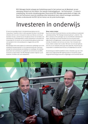 Investeren in onderwijs