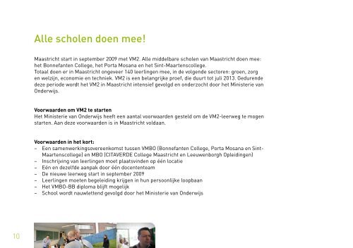 Digitale folder OUDERS/LEERLING - VM2 de pilot van Limburg