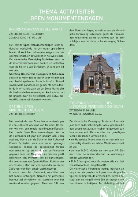 Boekje 'Open Monumentendagen (pdf, 4mb) - Opera aan de Schie