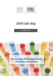 Forensisch DNA-onderzoek - DNA-labs