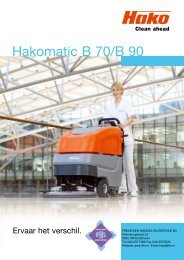 Hakomatic B 70/B 90 - Frencken Handel en Service B.V.