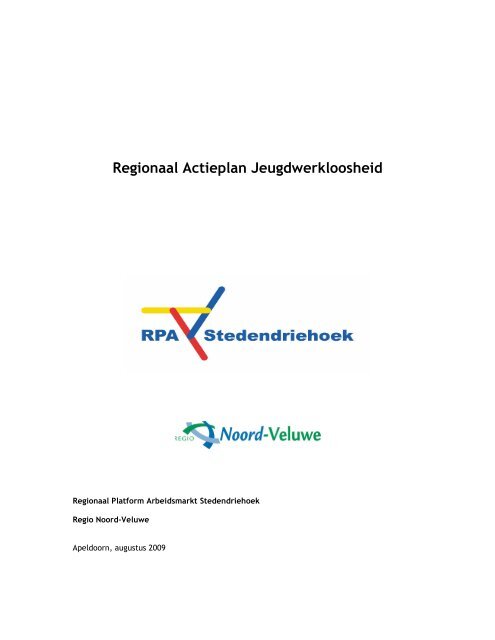 Actieplan bij convenant - RPA Stedendriehoek