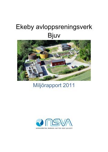 Ekeby avloppsreningsverk Bjuv - NSVA