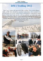 DM i Trolling 2012 - Danmarks Småbådsfiskeklubber