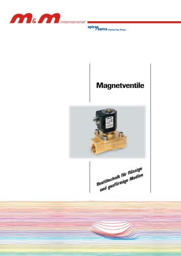 Magnetventile - Katalog