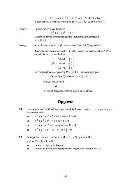 Matematikkens mysterier 4. Rumgeometri - KennethHansen.net