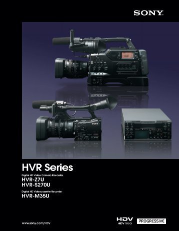 HVR-Z7U HVR-S270U