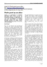Artikel 3.2 Plastic groeit op een akker - Scheikunde In Bedrijf