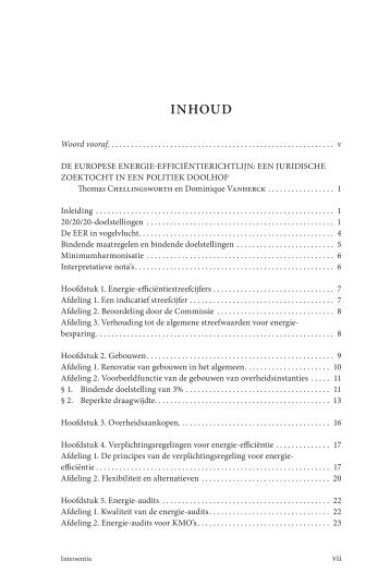 Inhoudsopgave(PDF) - Intersentia