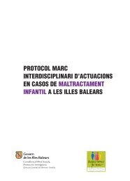 Protocol Maltractament infantil - Govern de les Illes Balears