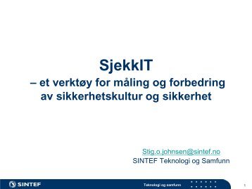 SjekkIT - Difi