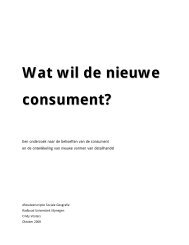 Wat wil de nieuwe consument - RUhosting