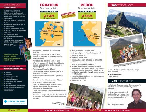 Télécharger la brochure - Voyages Tour Etudiant