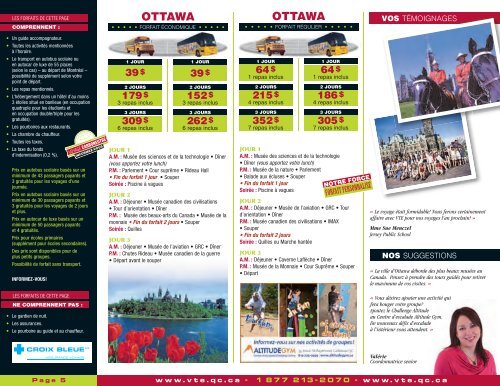 Télécharger la brochure - Voyages Tour Etudiant