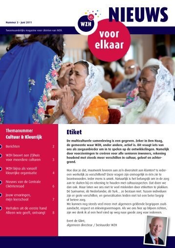 WZH Nieuws voor elkaar nr. 3 juni 2011.