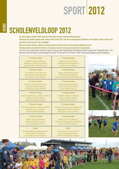 infoblad november - december 2012 - Gemeente Laarne