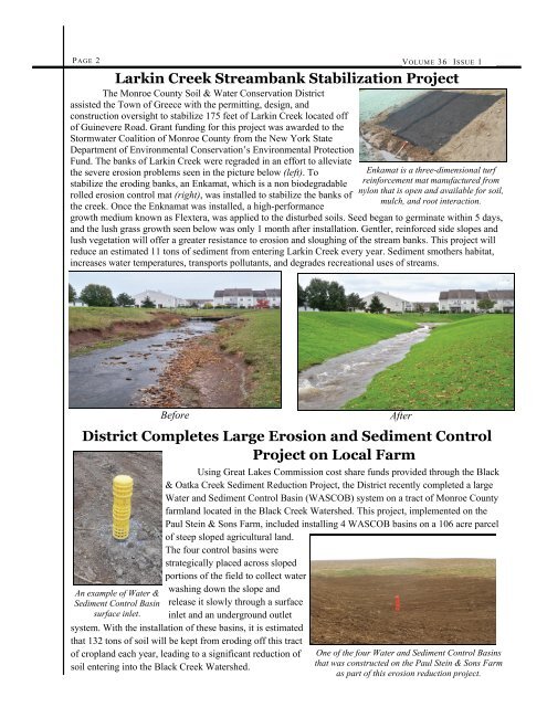 March 2012 - Monroe County Soil and  Water Conservation District