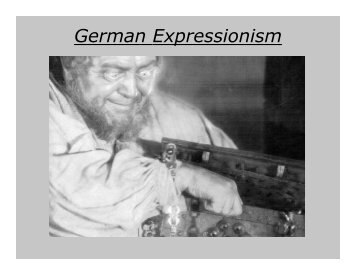 German Expressionism - Adam P. Wadenius