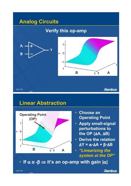 "Real World" Problems in the Analog and Mixed Signal Domains