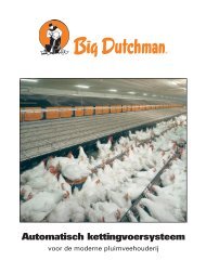 Big Dutchman kettingvoersystemen - Fagrotec