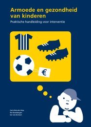 interventie 'Armoede en gezondheid van kinderen'