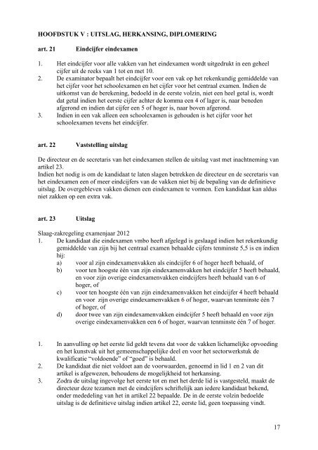 Examenreglement 2001 – 2002 - Mencia de Mendoza