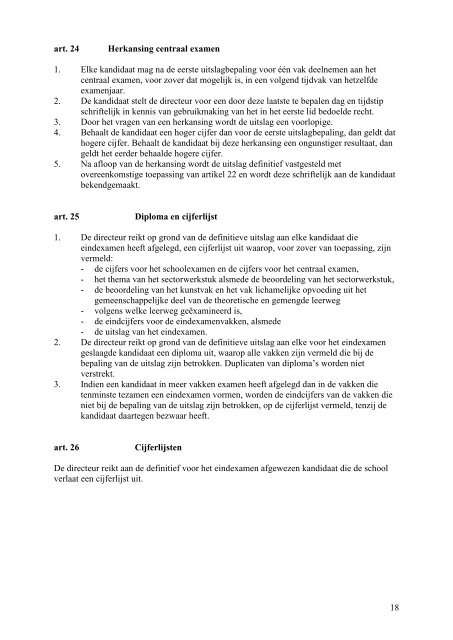 Examenreglement 2001 – 2002 - Mencia de Mendoza