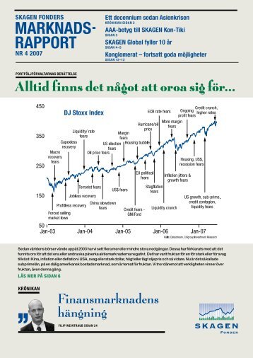 Marknadsrapport 4 - SKAGEN Fonder