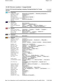 CH-M-YHorses Lanaken / Zangersheide Pagina 1 di 9 Entries ...