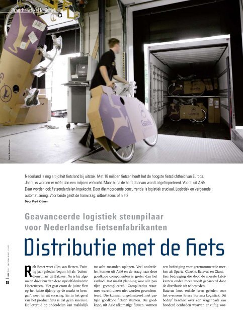 Lees dit artikel in .pdf - Supply Chain Magazine