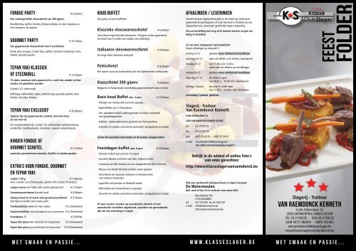 Feest Folder - de Watermeulen