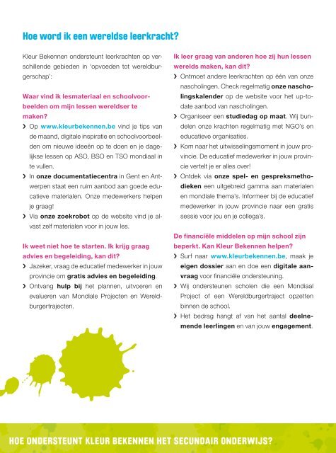 Combifolder 2012-2013 - Kleur Bekennen