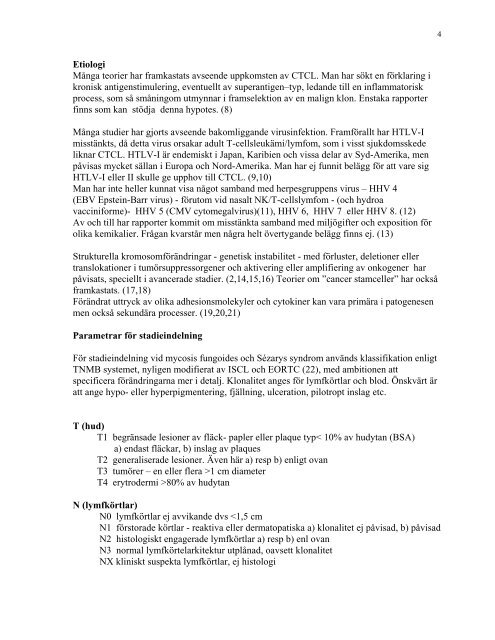 VÅRDPROGRAM för primära kutana lymfom Giltighetstid 1/4 2009 ...