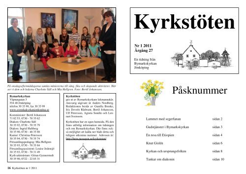 Nr. 1 2011 - Svenska kyrkan Jönköping