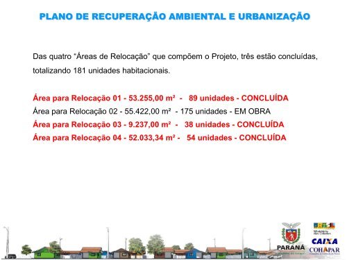 Plano de Recuperação Ambiental e Urbanização para Campo Magro