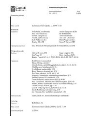 Sammanträdesprotokoll 2011-02-15 1 (83 ... - Gagnefs kommun
