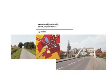Gemeentelijk ruimtelijk structuurplan Wervik - OCMW Wervik