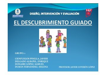 DISEÑO, INTERVENCIÓN Y EVALUACIÓN