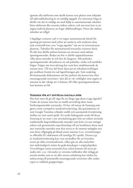 Strategisk utblick 2012. - FOI