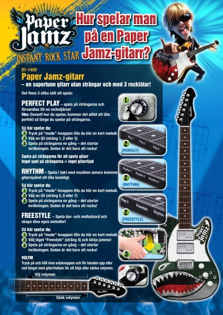 Hur spelar man på en Paper Jamz-gitarr? - MTV