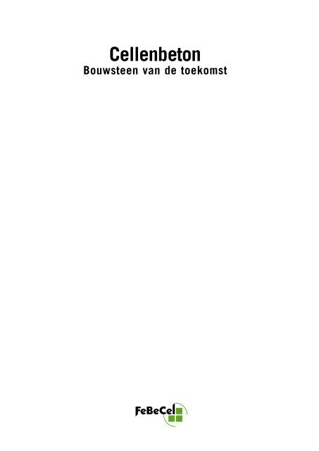 Handboek cellenbeton (Febecel)