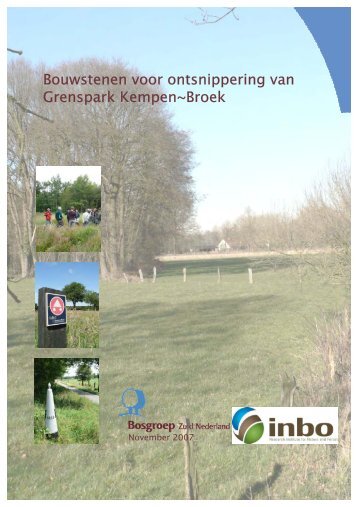 Studie bouwstenen ontsnippering Kempen-Broek - Gemeente Weert