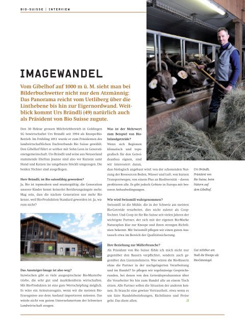 Kornmagazin 1/2013 PDF - Swissmill