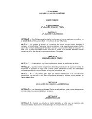 Código Penal para el Estado de Querétaro