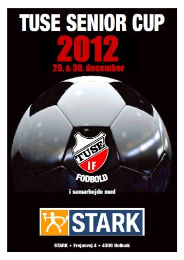 Tuse Senior Cup Program 2012 - Tuse IF