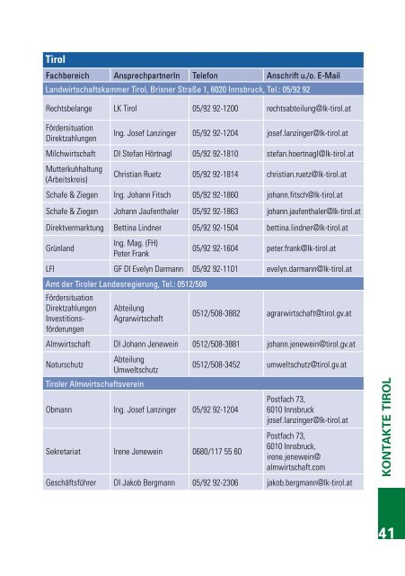 Bildungsprogramm almwirtschaft 2013/2014