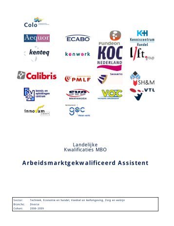 Arbeidsmarktgekwalificeerd Assistent - Kenwerk