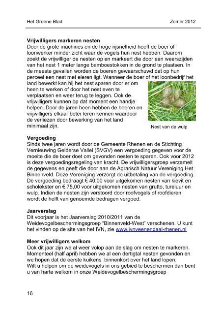 2012-3 zomer.pdf - IVN Veenendaal-Rhenen