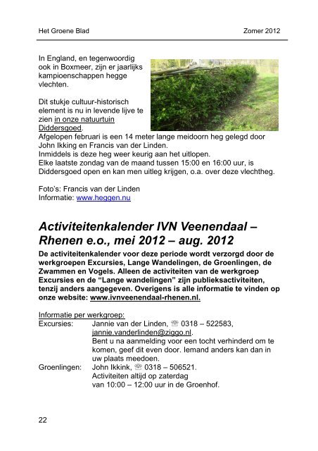 2012-3 zomer.pdf - IVN Veenendaal-Rhenen