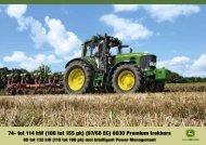 6030 Premium trekkers - John Deere